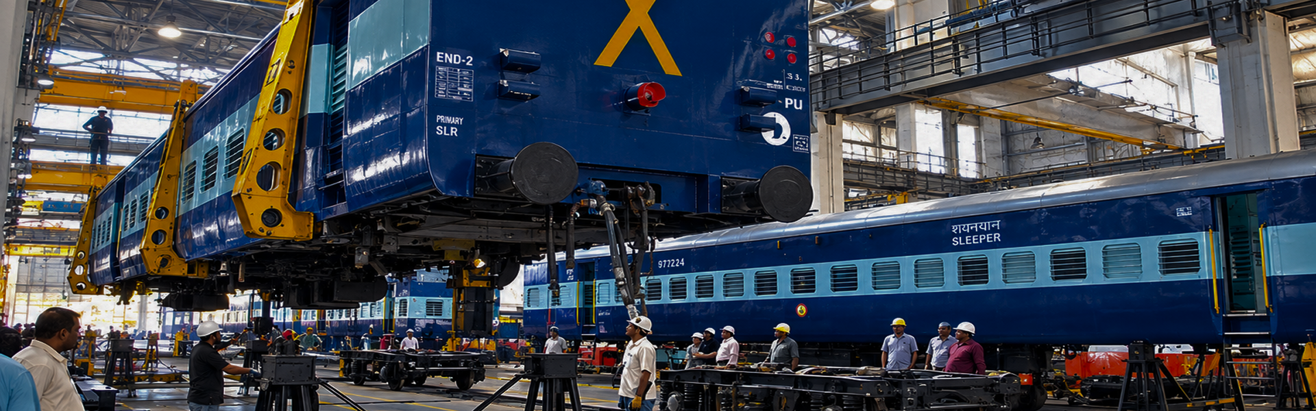Indian Railways Jhansi Workshop project